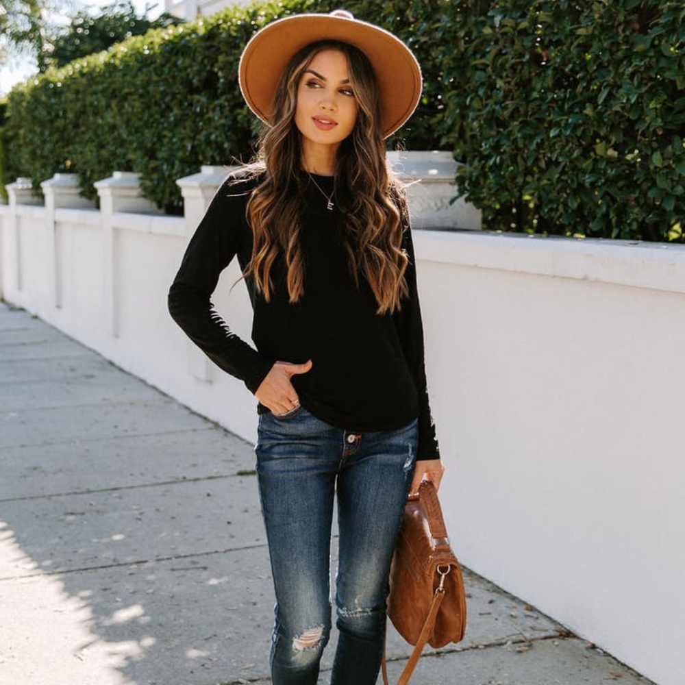 NWT Vici Miranda Long Sleeve Top